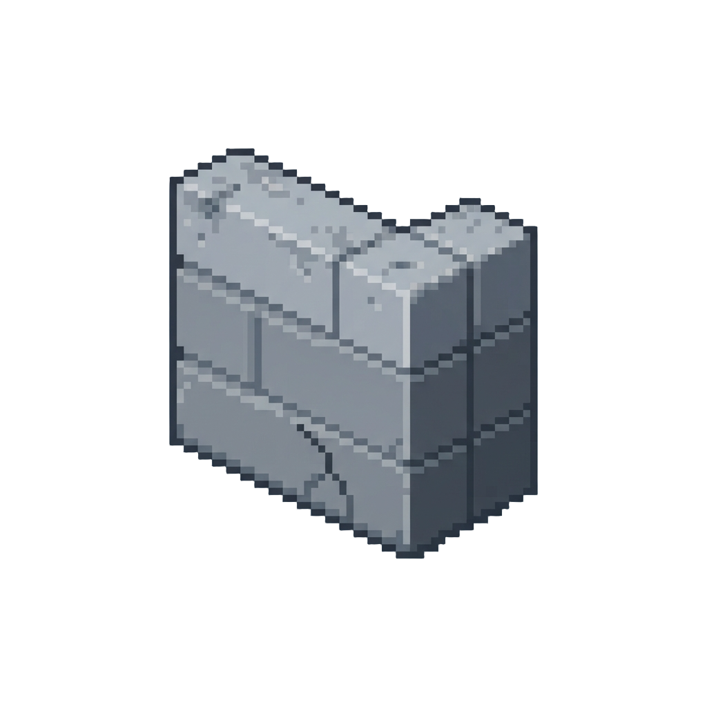 A Blank Concrete Dead-end Wall