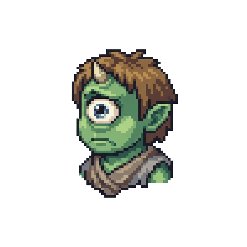 A Confused Cyclops with Crossed Eyes