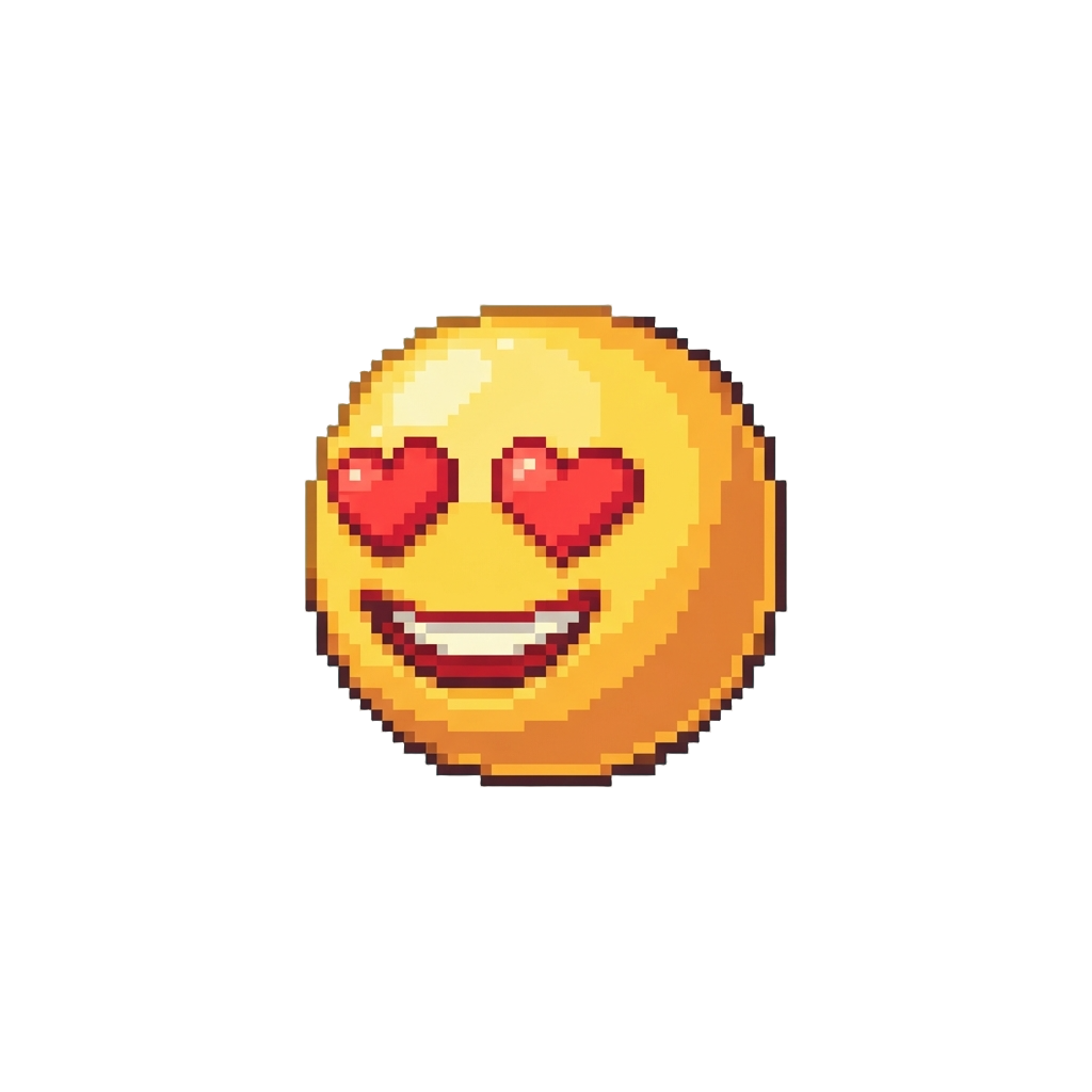 A Heart-eyed Beaming Smile