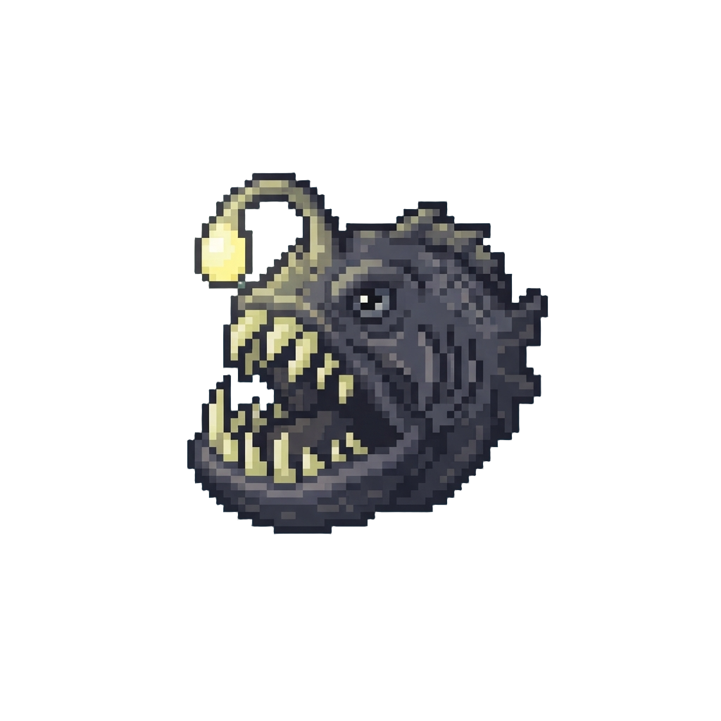 A Monstrous Angler-fish Bite Design