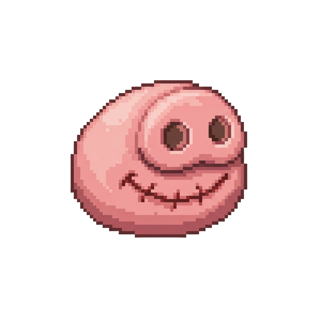 A Funny Pig Snout Smile