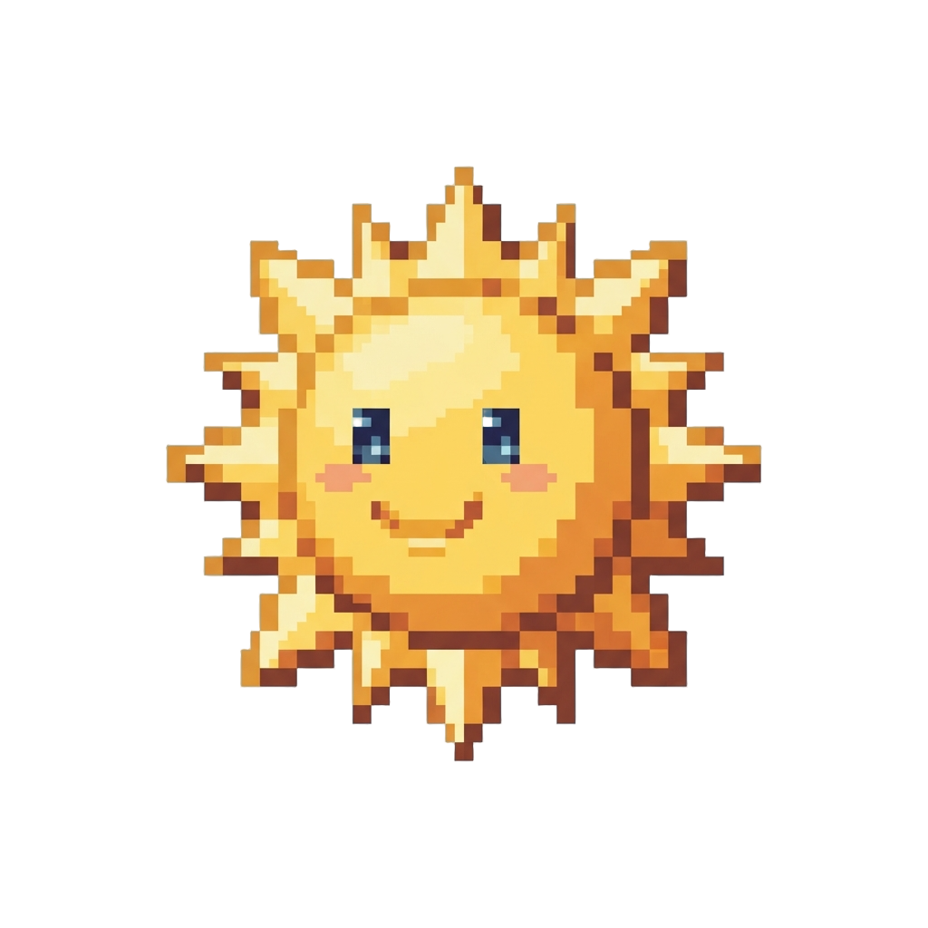 A Cheerful Little Sunbeam Face