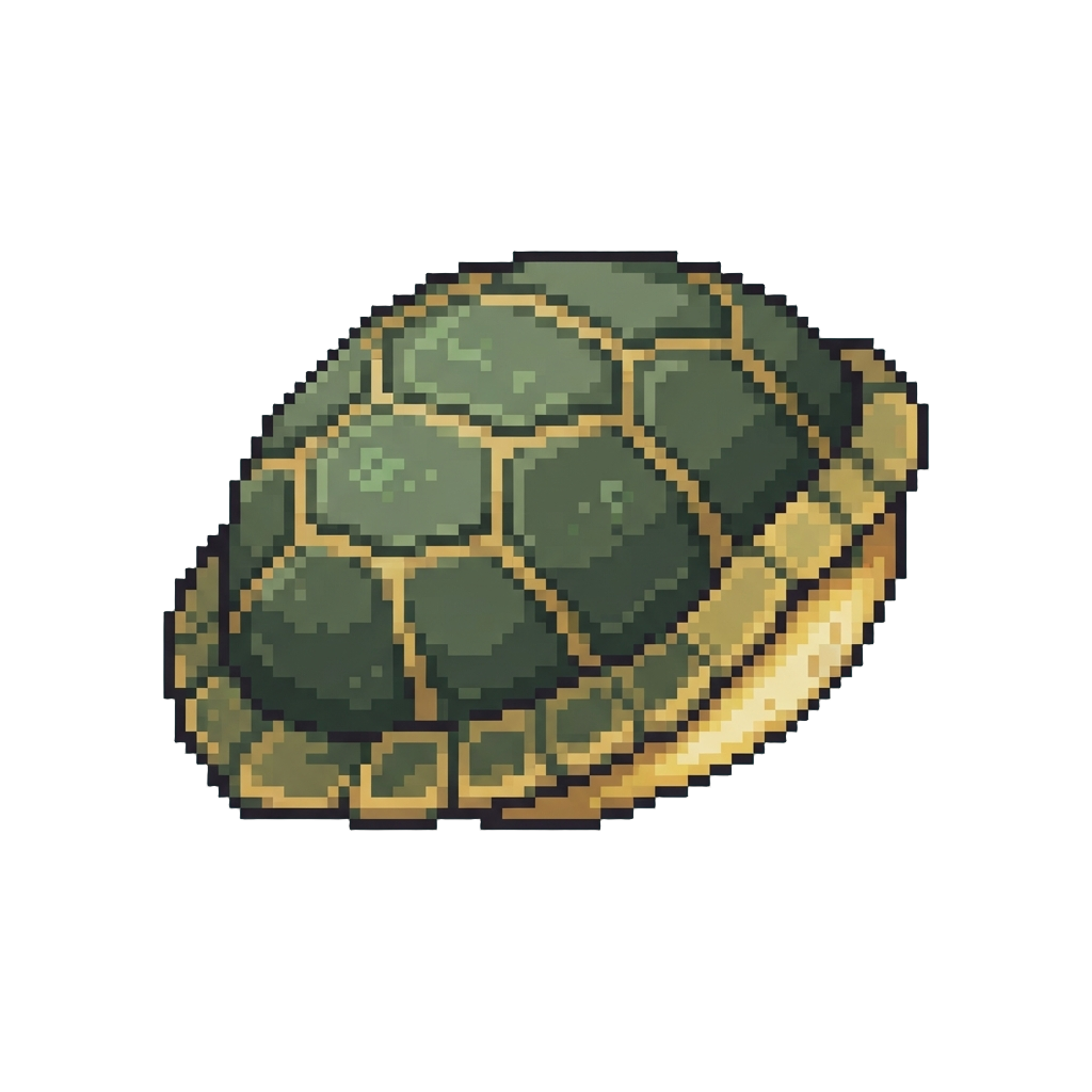 A Friendly Sea Turtle's Shell