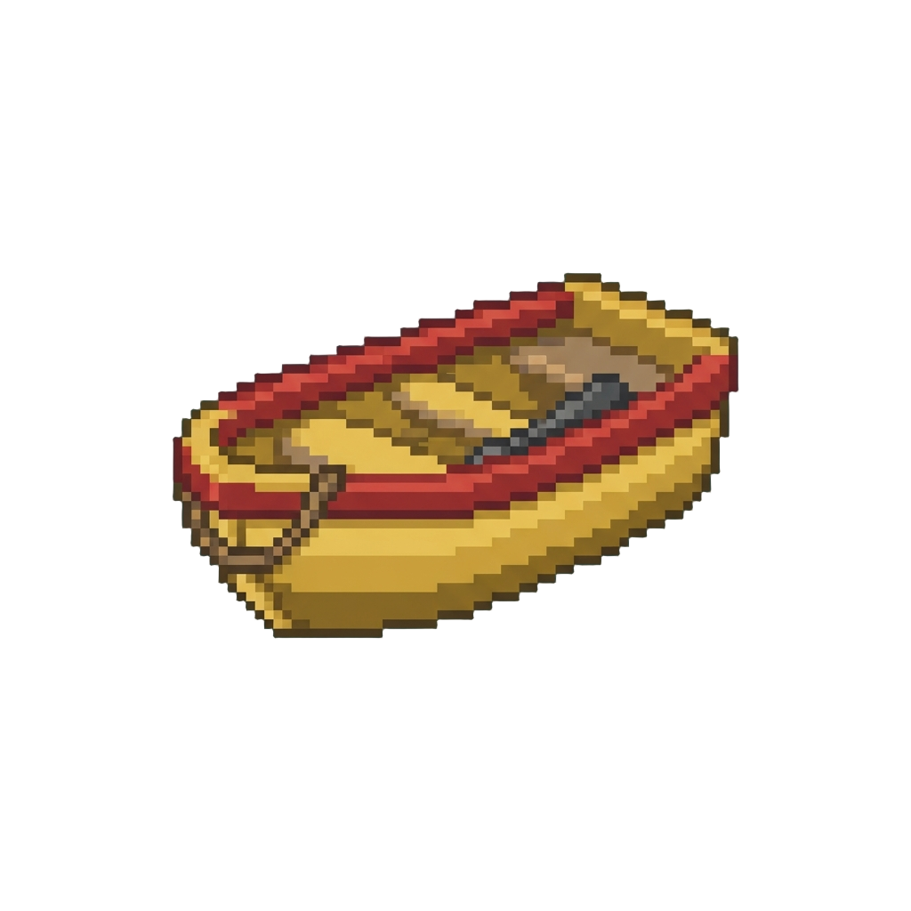 A Pristine Golden Lifeboat
