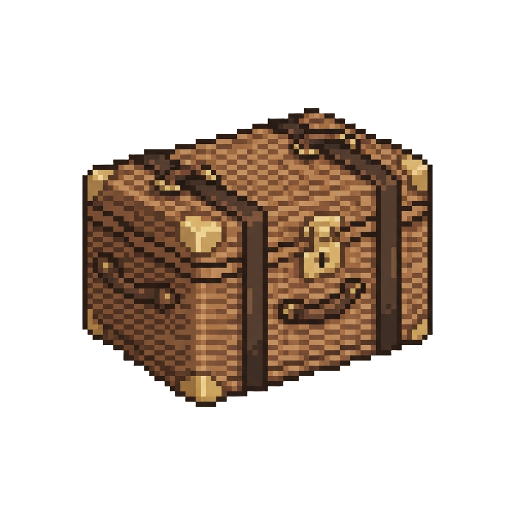A Wicker Steamer Trunk