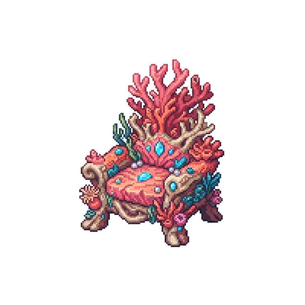 A Coral Reef Throne