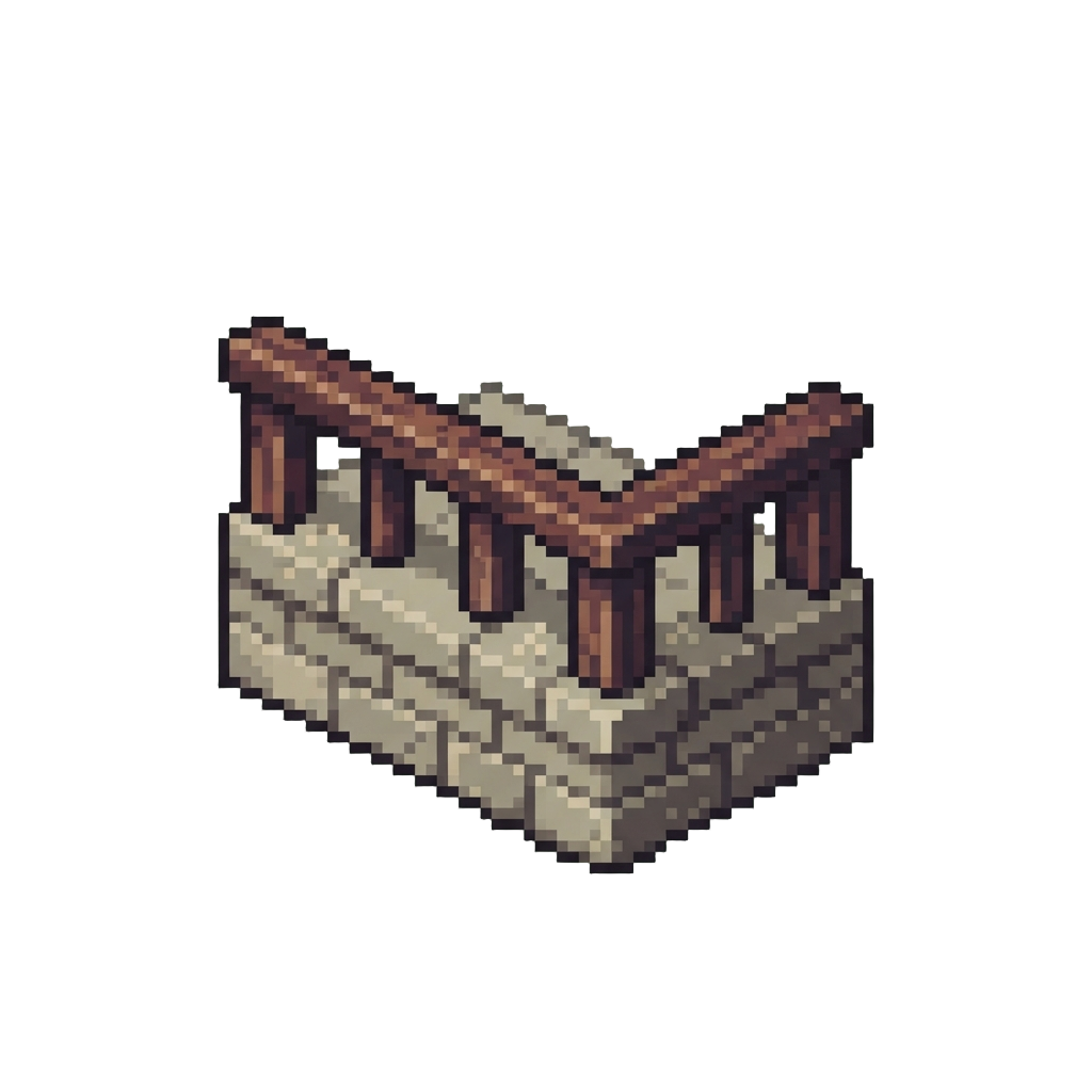 A Dusty Church Balcony Ledge