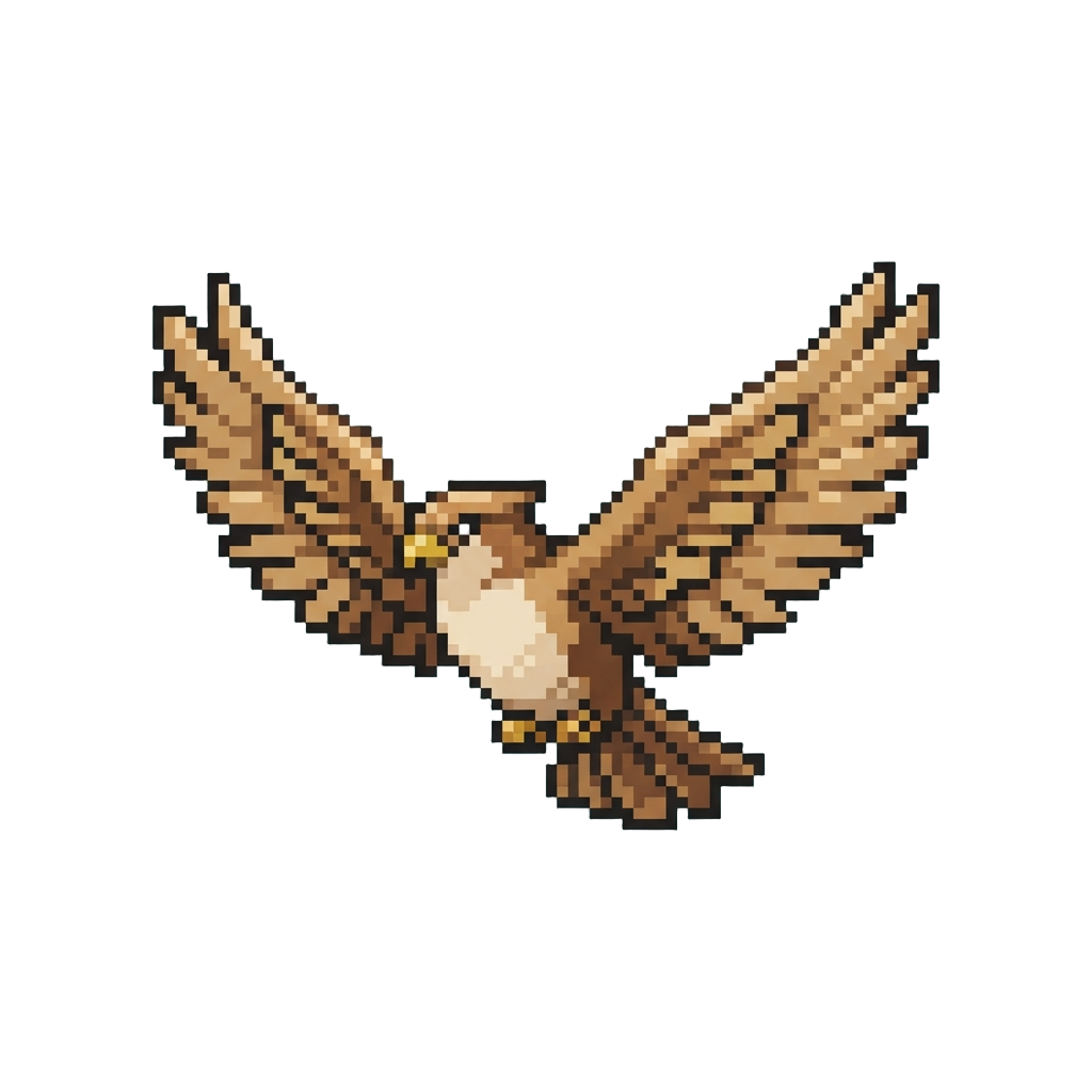 A Majestic Wide Wing-spread Glide