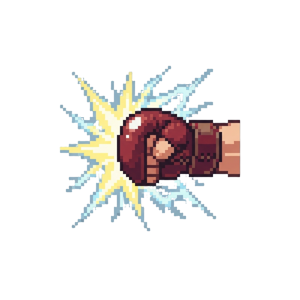 A Thunderous Straight Right Punch Finisher
