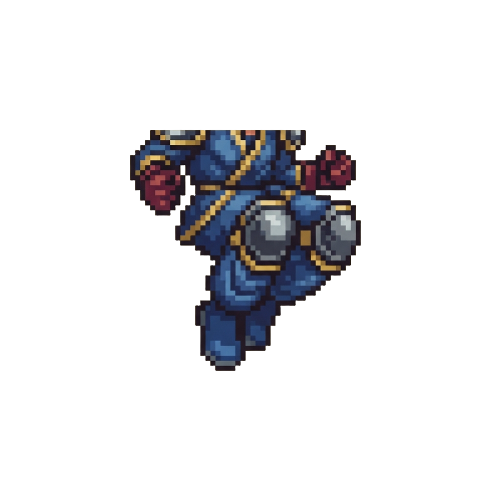 A Flying Double Knee Strike Finisher