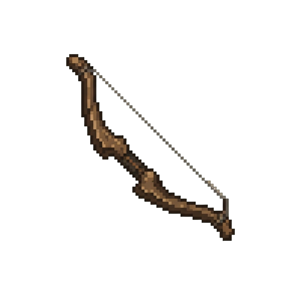 An Ancient Wooden Greatbow