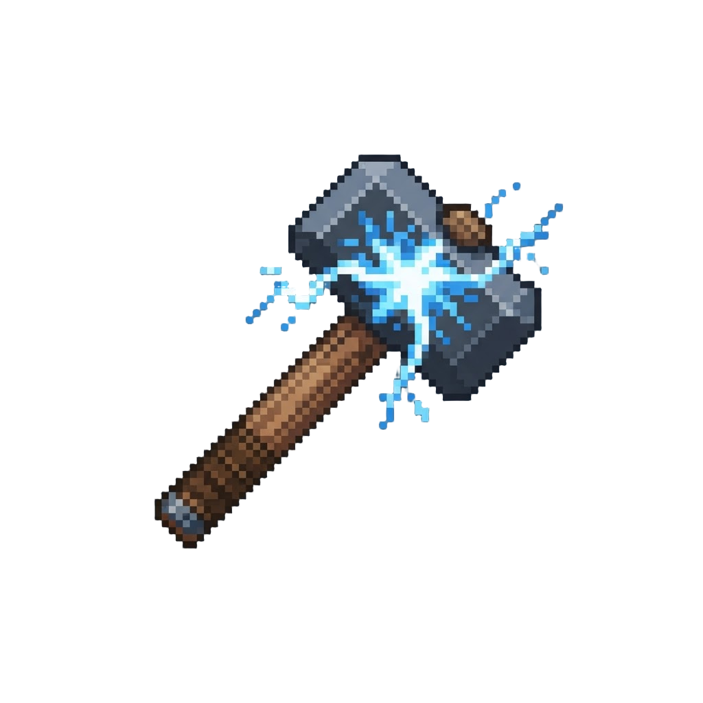 A Crackling Lightning Sledgehammer