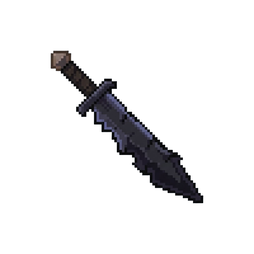 A Serrated Shadow Blade