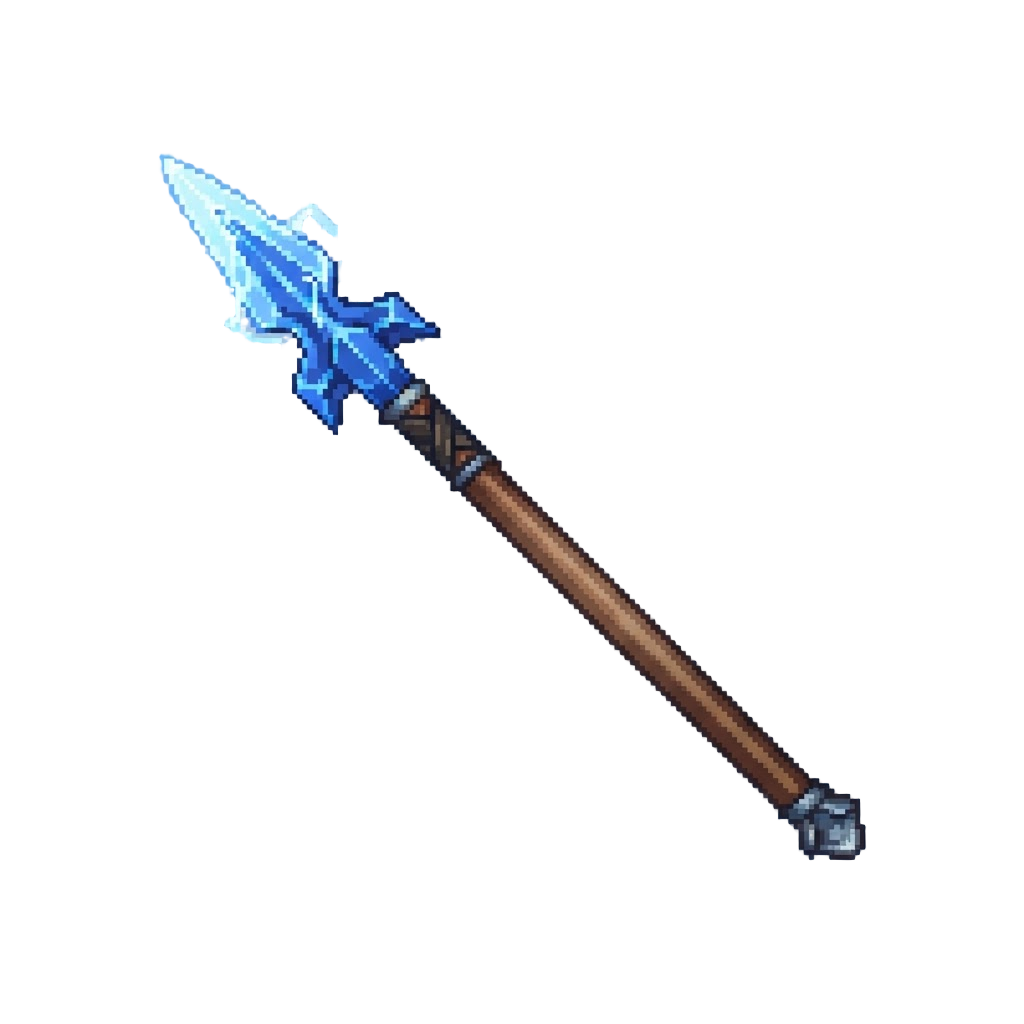 A Blue Thunder Spear