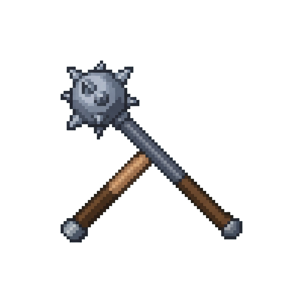 A Heavy Spiked Mace