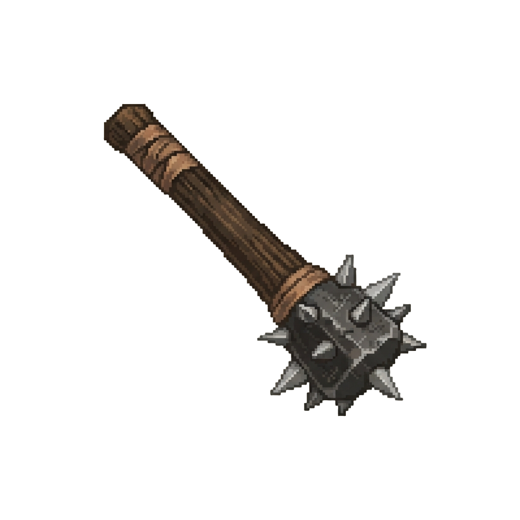 A Gigantic Spiked War Club