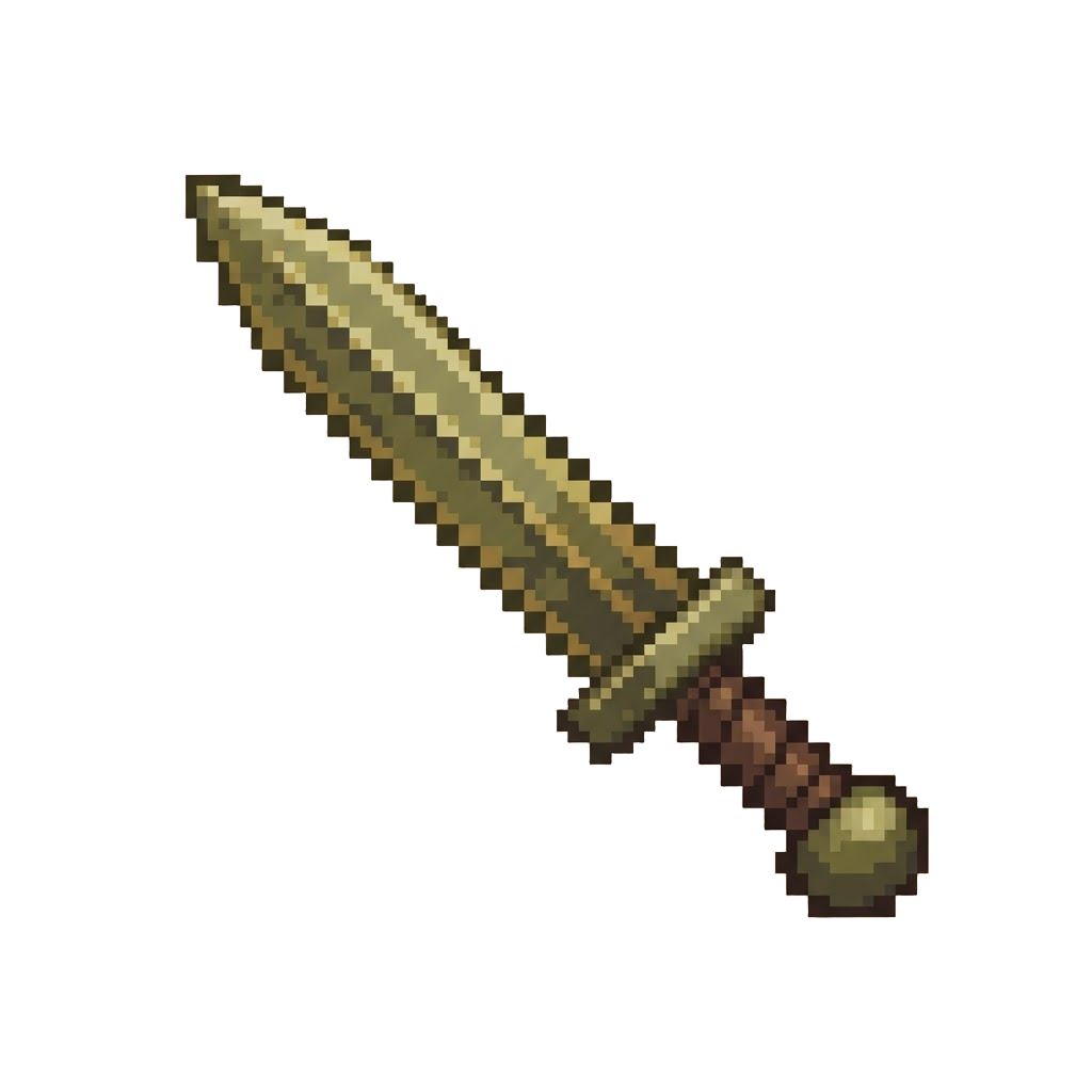 An Ancient Bronze Gladius
