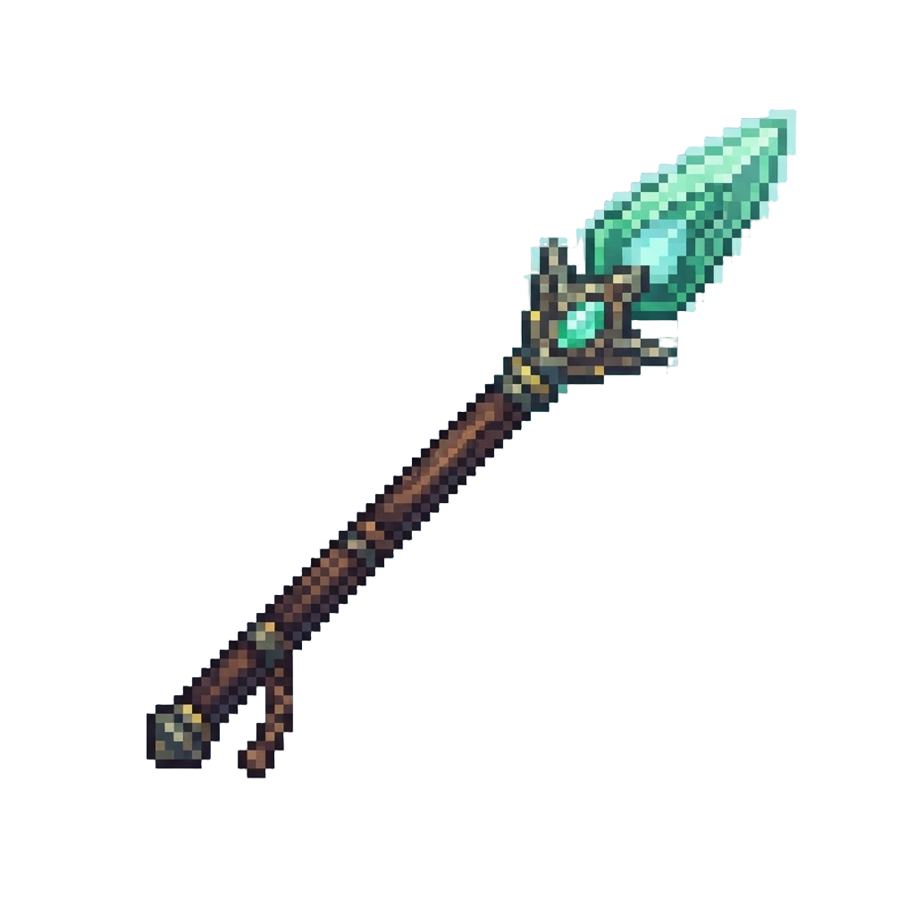 A Jade-tipped Spirit Pike