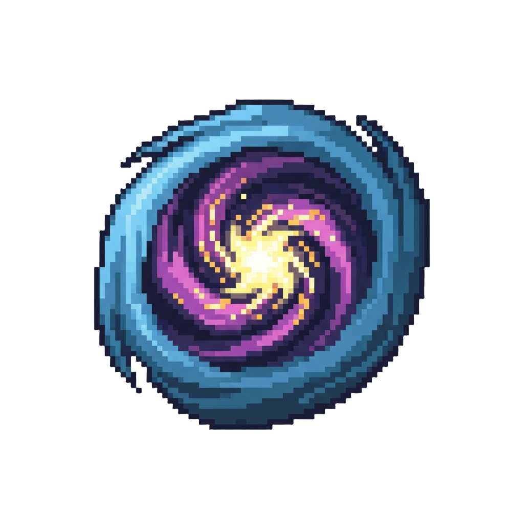 A Collapsing Cosmic Vortex Anomaly