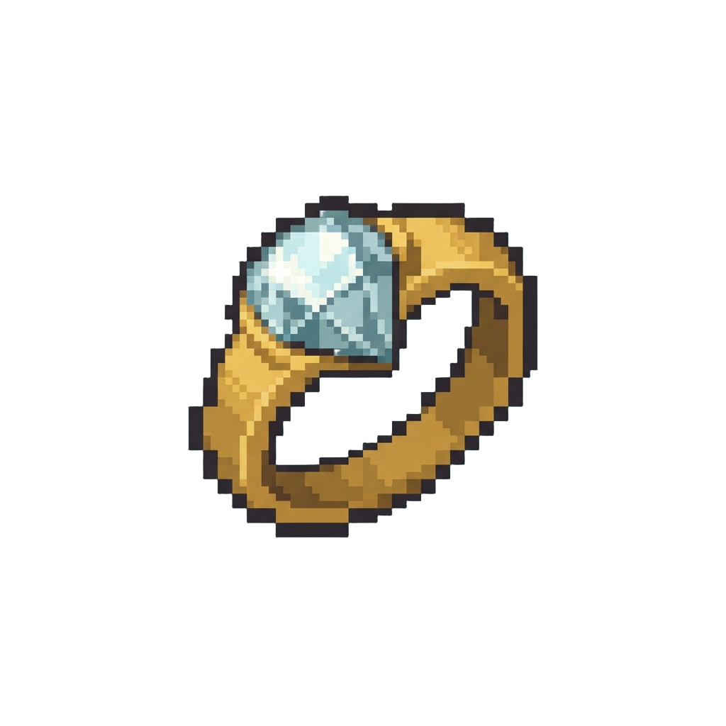 A Prop Diamond Ring