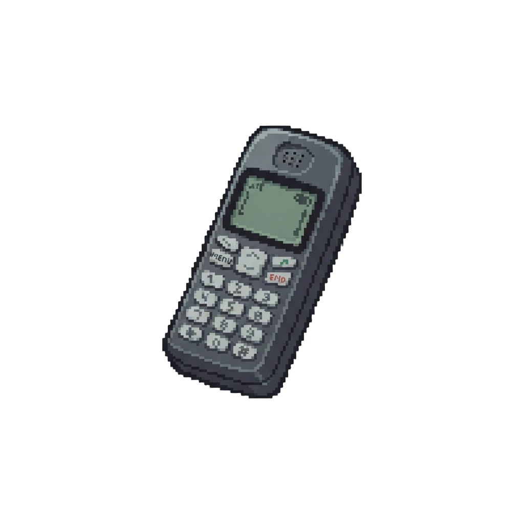 A Classic Brick Cell Phone