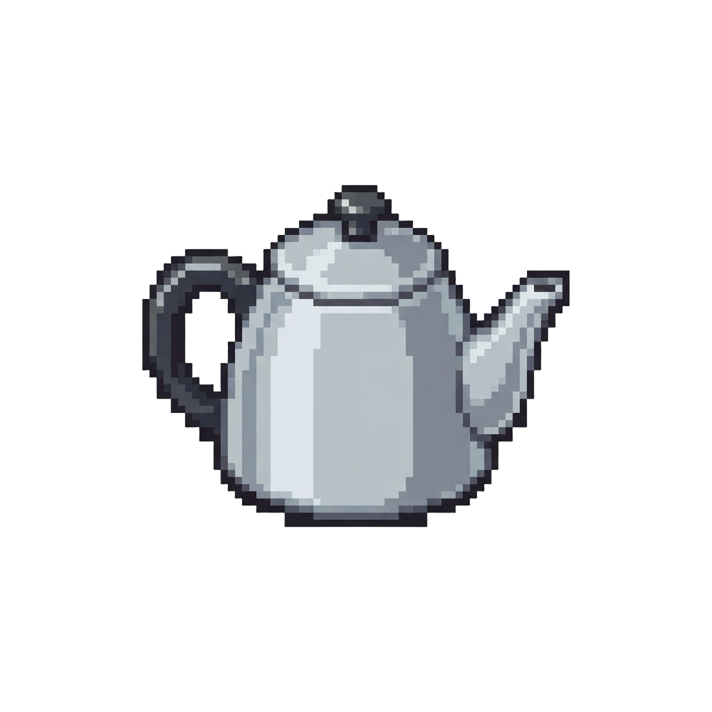 A Silver Tea Kettle