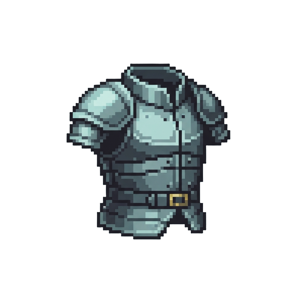 A Shiny Metallic Vest