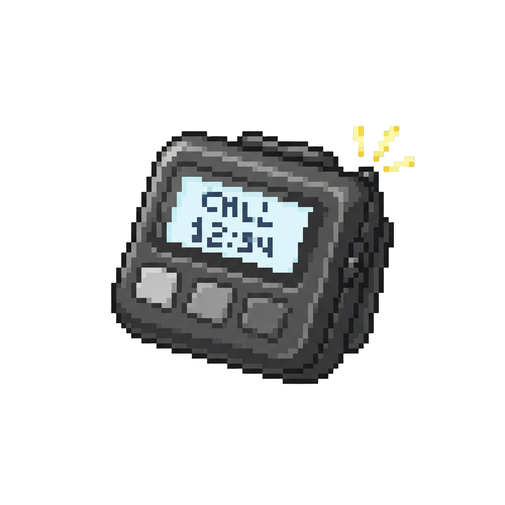 A Buzzing Pager