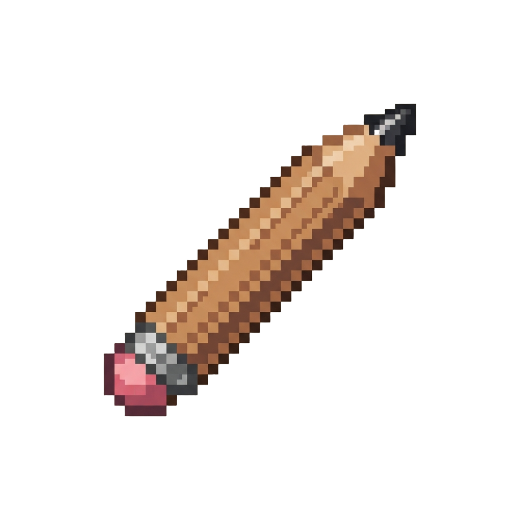 A Wooden Sketching Pencil