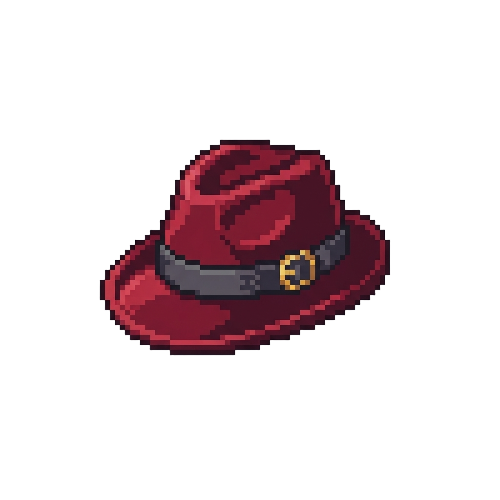 A Plush Velvet Fedora