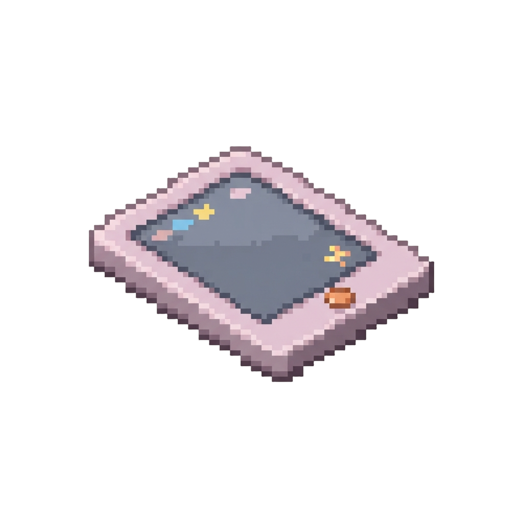 A Tiny Pastel Tablet