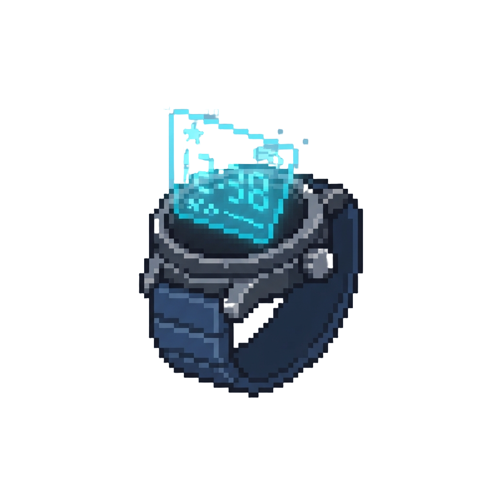 A Holographic Wristwatch