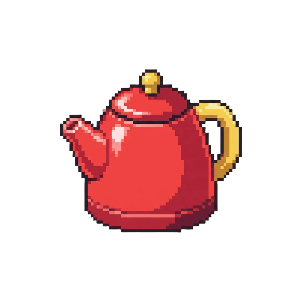 A Plastic Toy Kettle