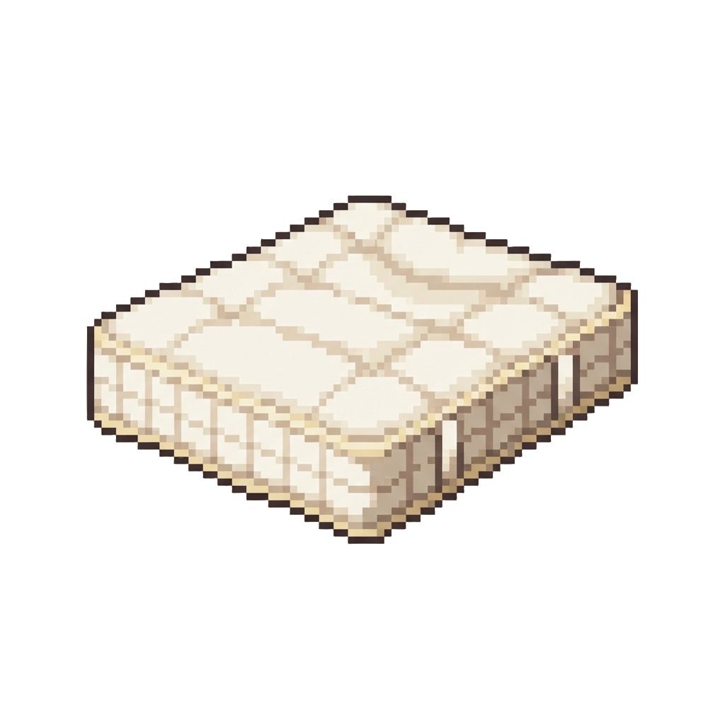 A Oversized Feather Mattress Runway