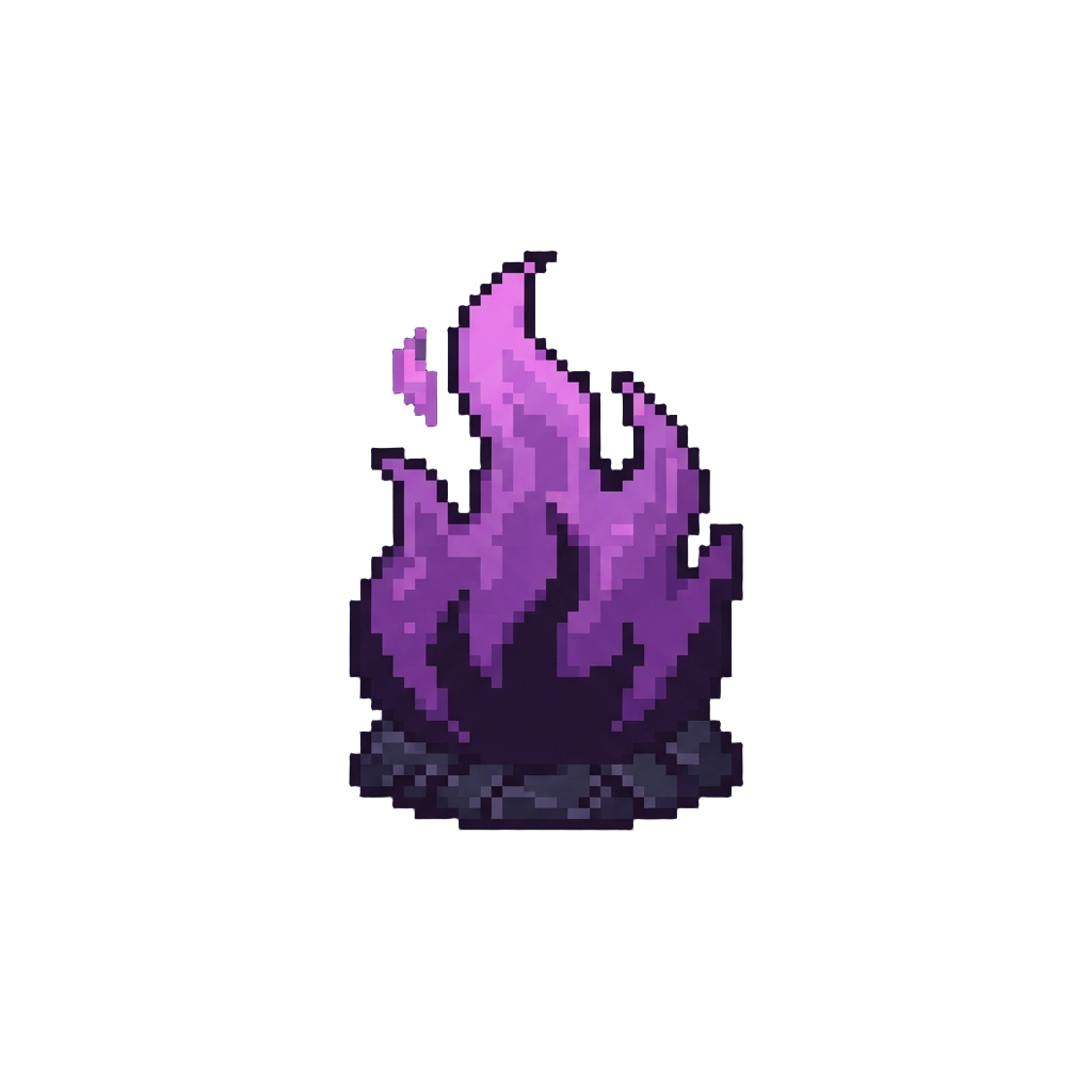 A Spectral Shadow Flame Eruption