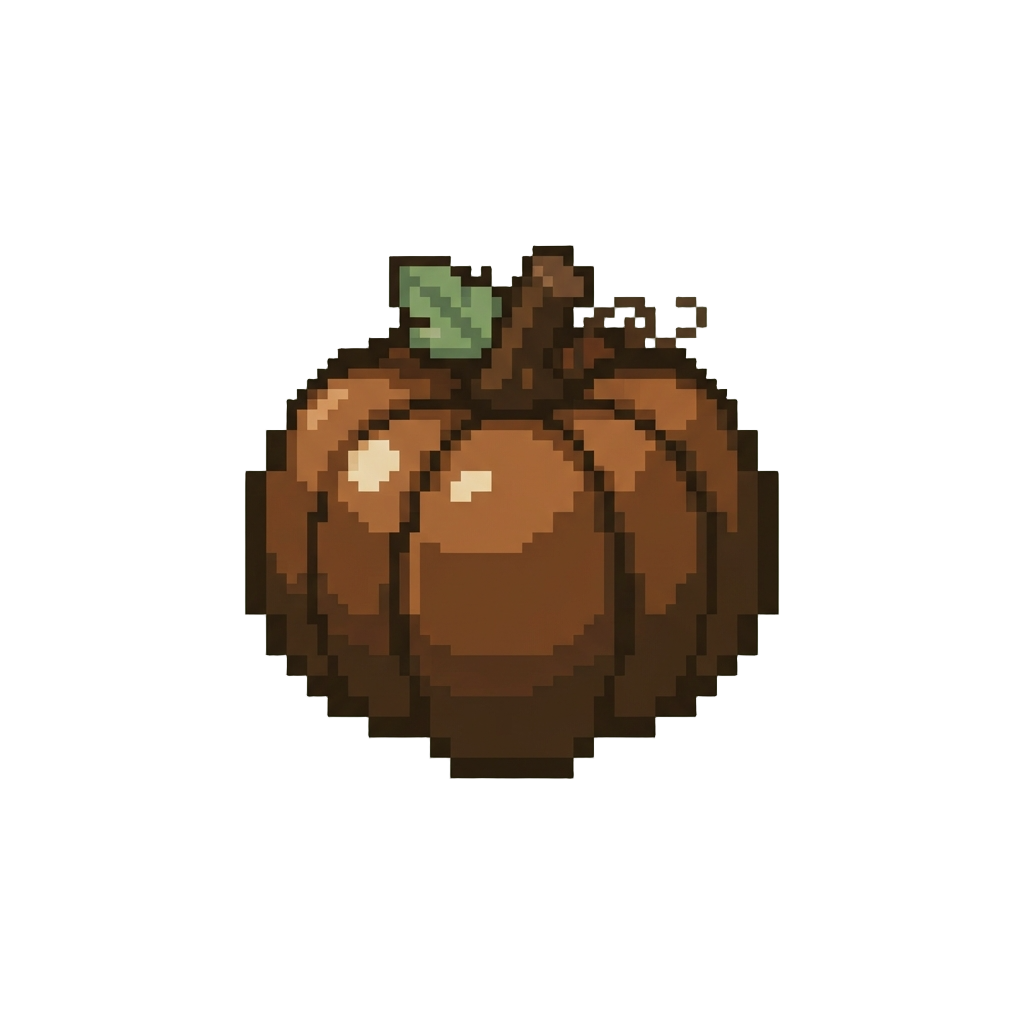 A Miniature Chocolate Pumpkin