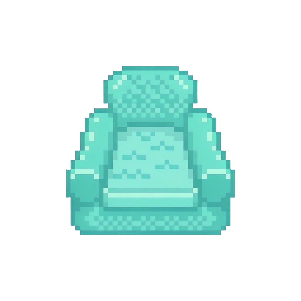 A Turquoise Pineapple Pool Lounge