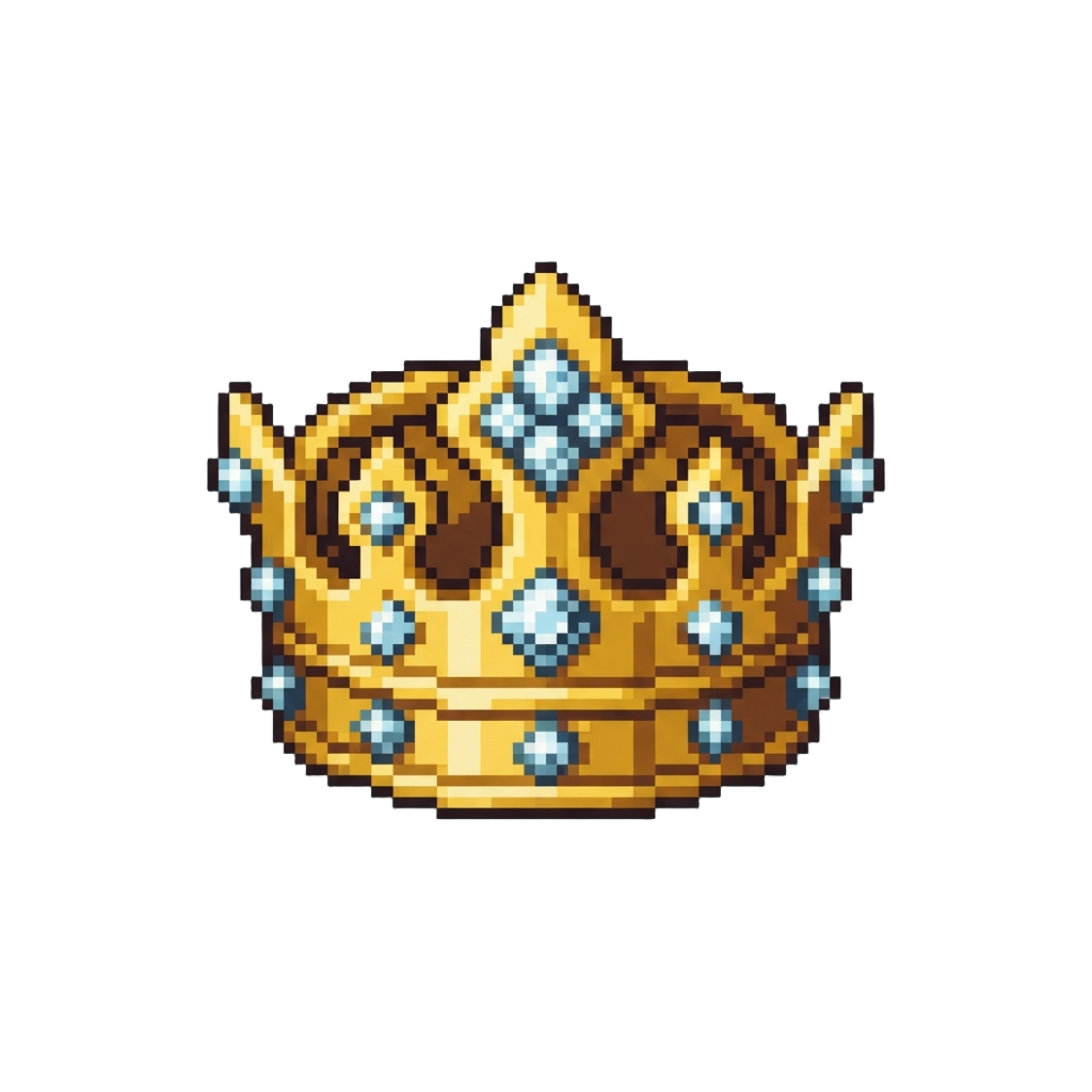 A Crown Encrusted with Sparkling Diamonds