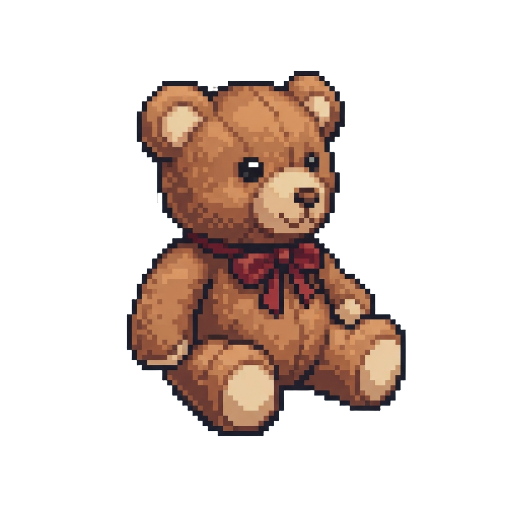 A Fluffy Plush Teddy Bear