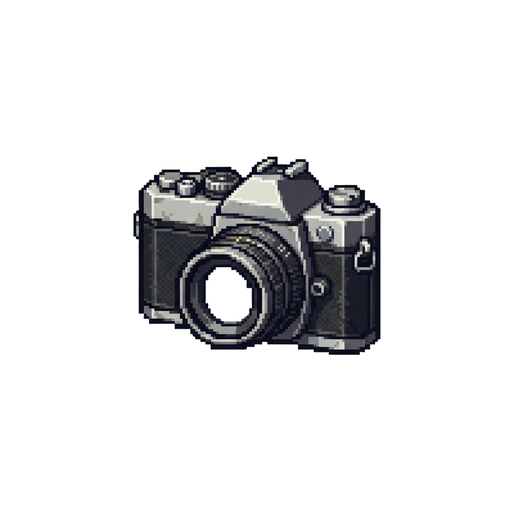 A Tiny Vintage Camera