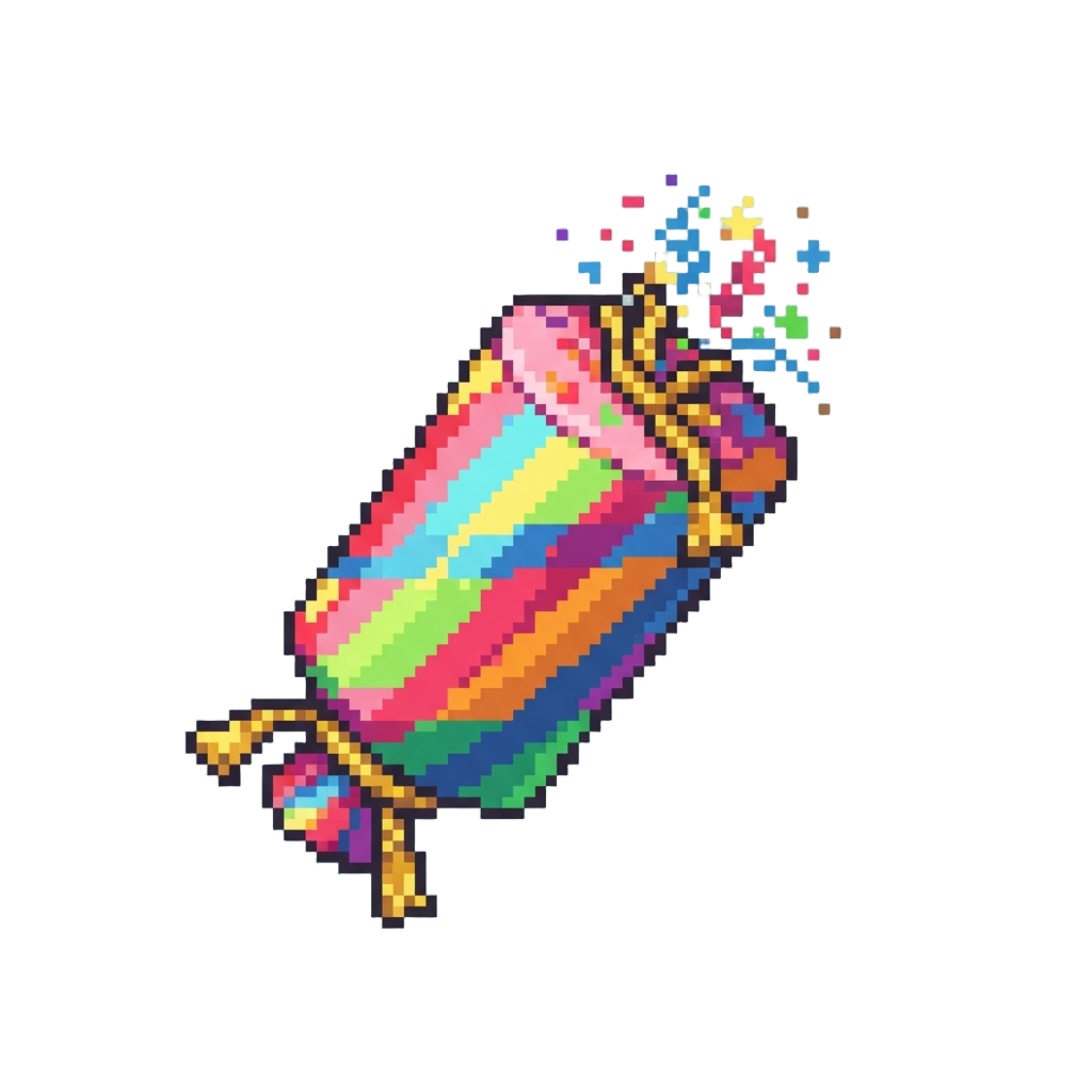 A Giant Confetti Bomb