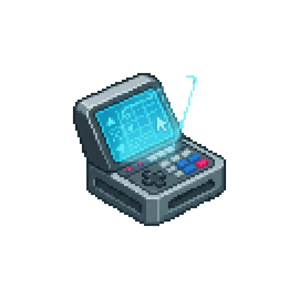 A Sleek Futuristic Holographic Console Console