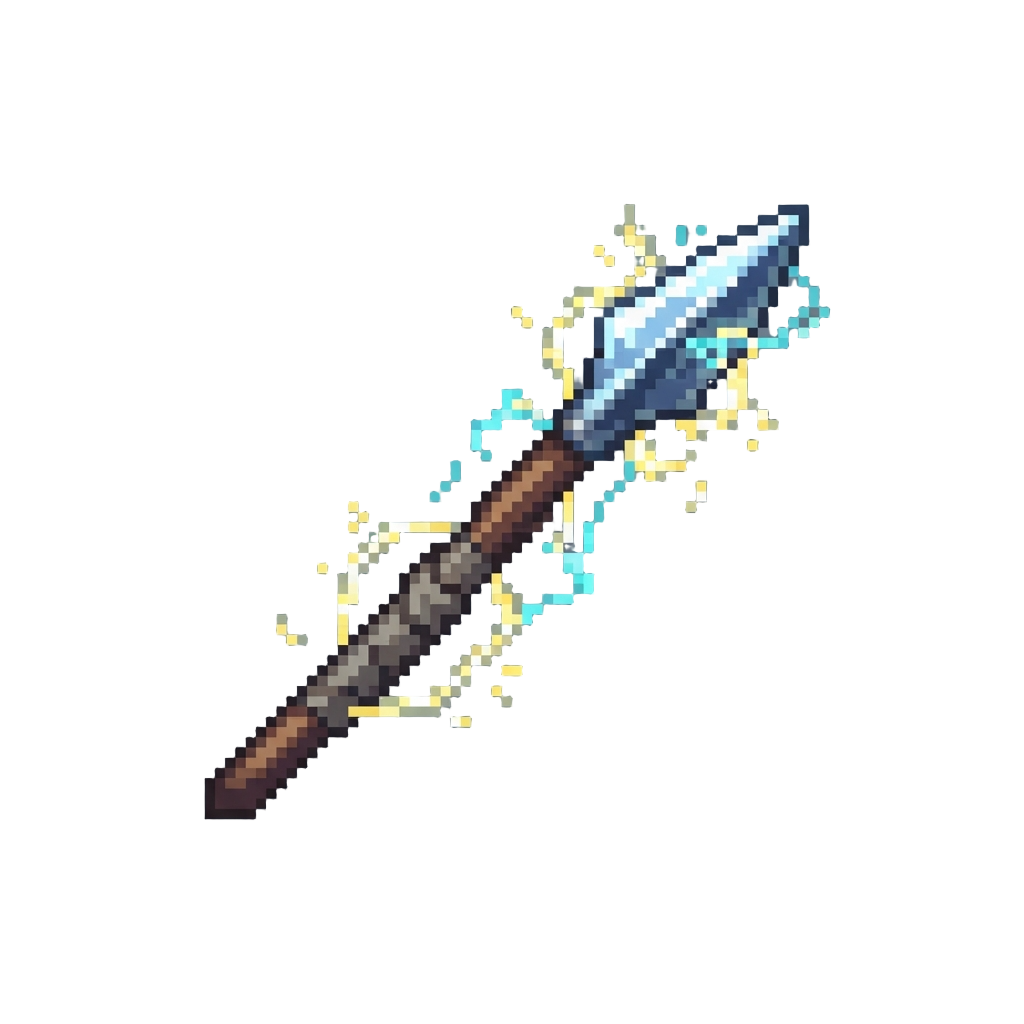 A Crackling Lightning Spear