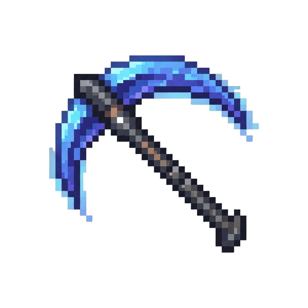 A Crystal Energy Scythe