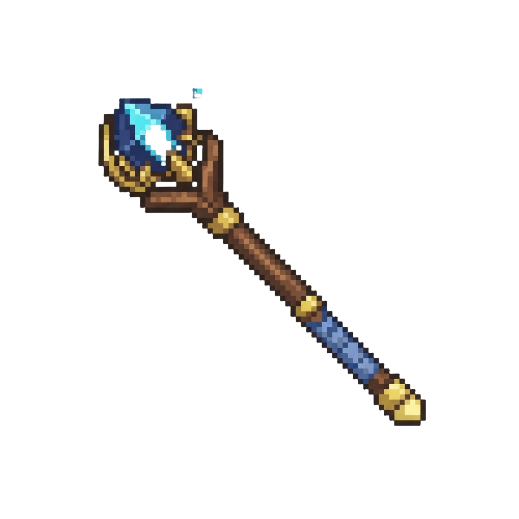 A Magic Summoning Staff