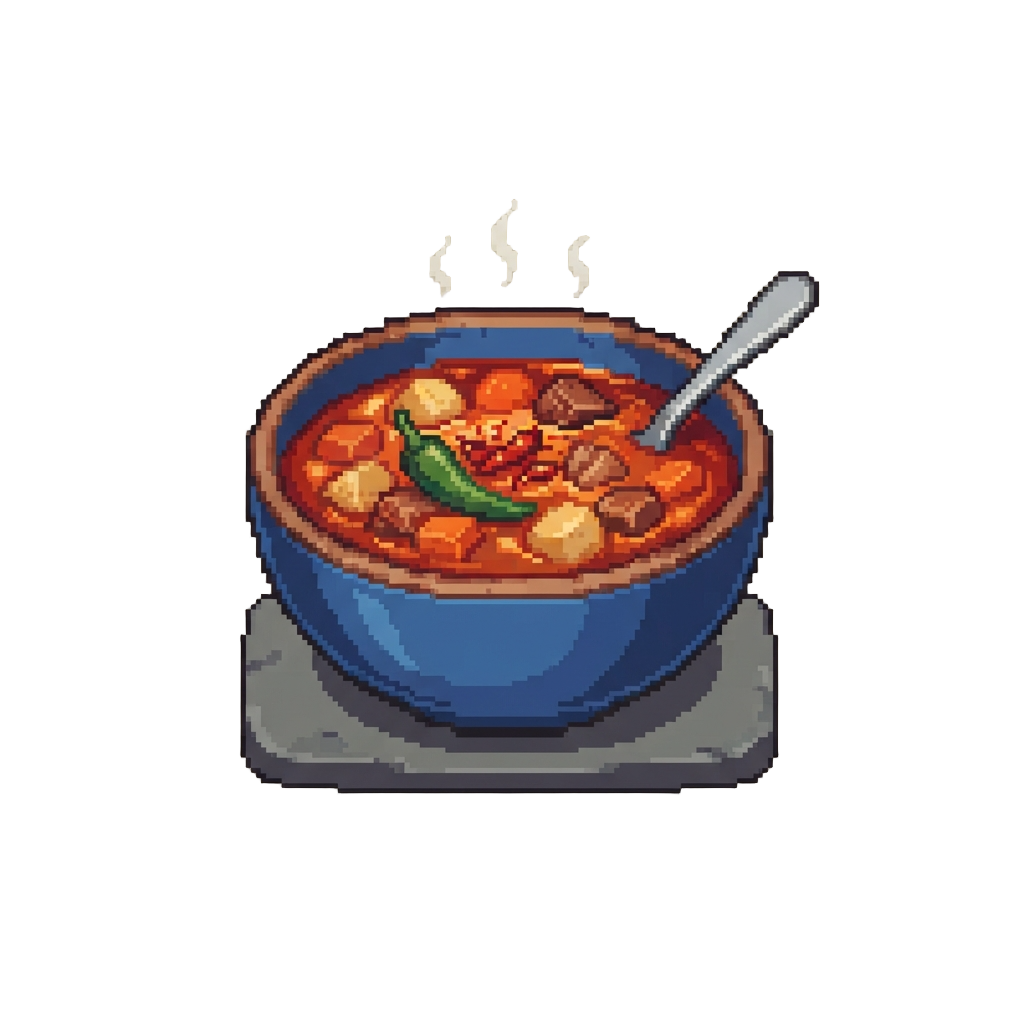 An Impossibly Spicy Curry Dish
