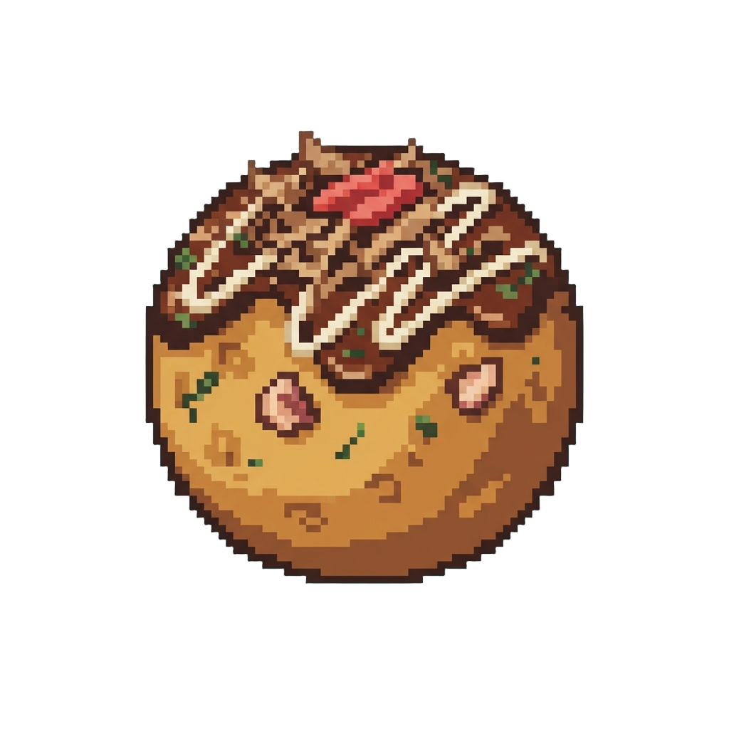 A Giant Octopus Takoyaki Ball
