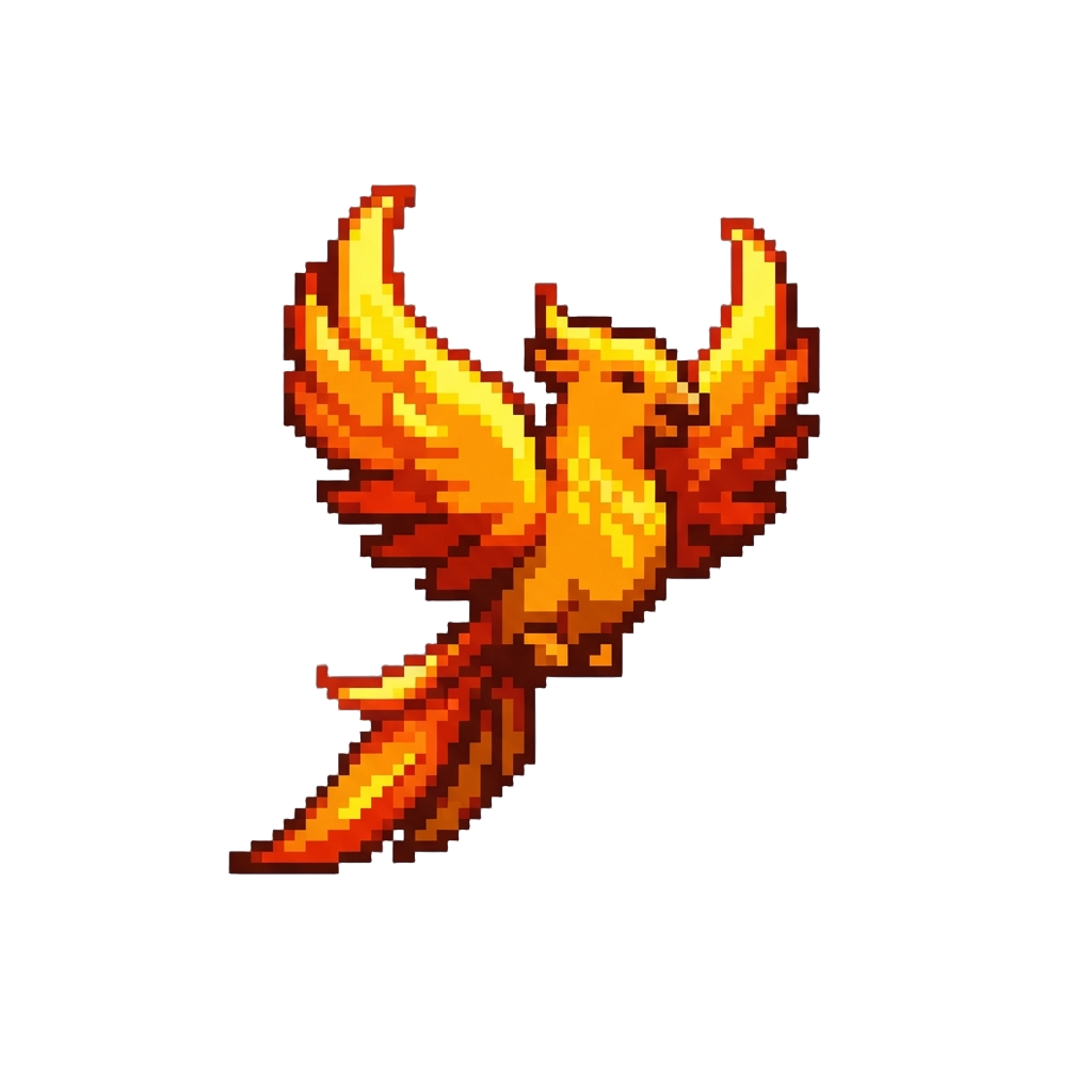 A Fiery Phoenix Spirit