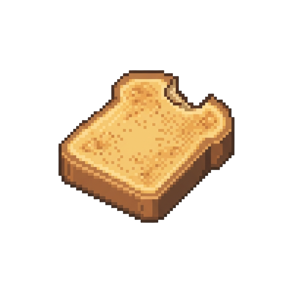 A Slice of Toast While Running Late