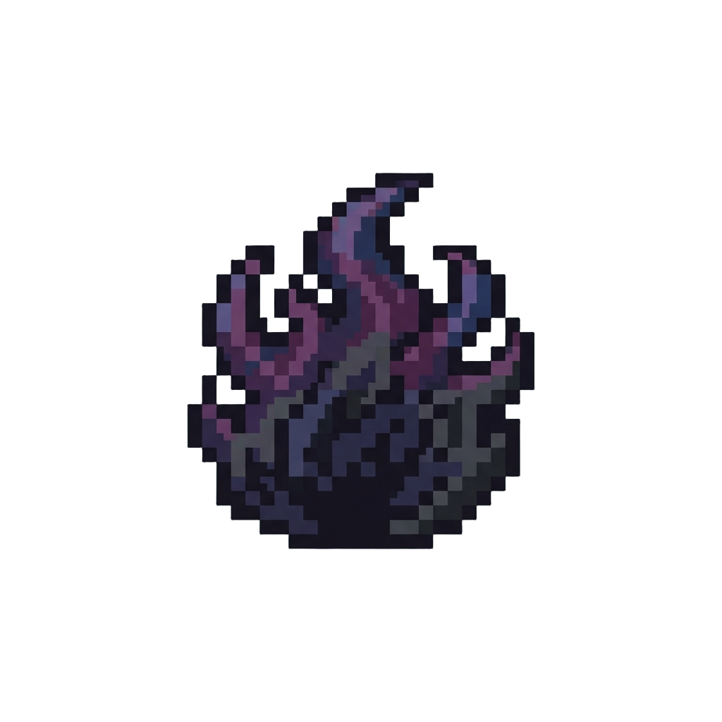 A Dark Shadowy Aura Eruption
